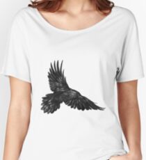 Raven in flight Women's Relaxed Fit T-Shirt