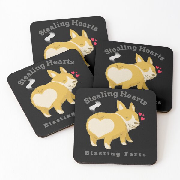 Item preview, Stealing Hearts, Blasting Farts Funny Corgi designed and sold by Zurickdesigns.