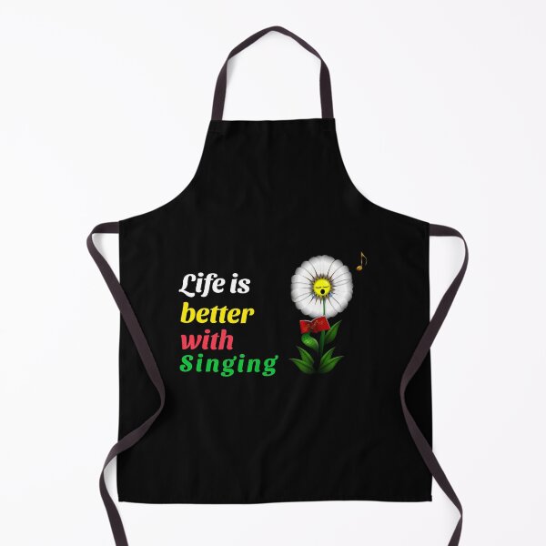 Item preview, Life is better with singing (floweri) designed and sold by Fit & Fun Gallery.