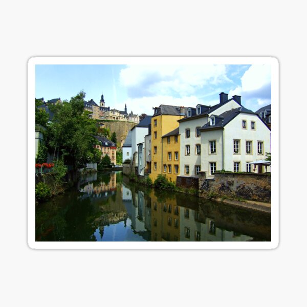 Luxembourg Grund Sticker
