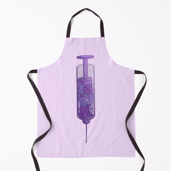 Aperçu de l'œuvre injection de fleurs violettes créée et vendue par Rachel---Anne.