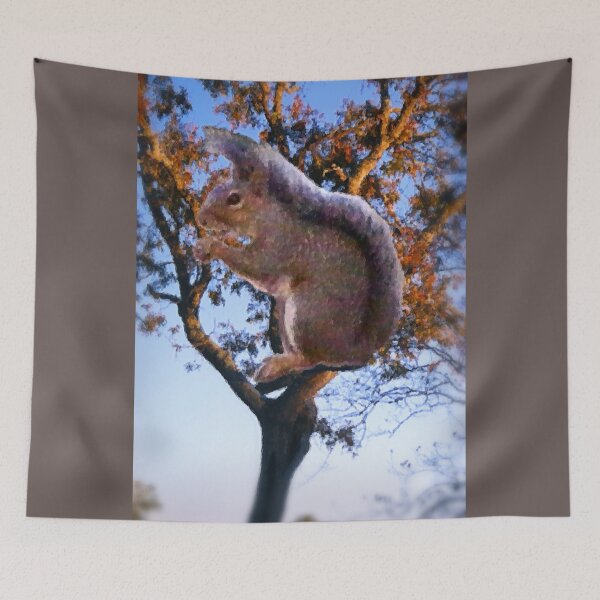 Item preview, Giant Squirrel on Limb designed and sold by kristalcurt.