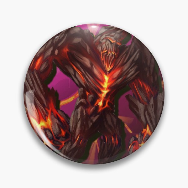 Item preview, Lava Rock Golem Creature Character Design designed and sold by Andrew Gaia.