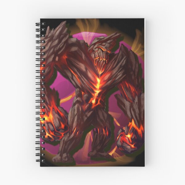 Item preview, Lava Rock Golem Creature Character Design designed and sold by Andrew Gaia.