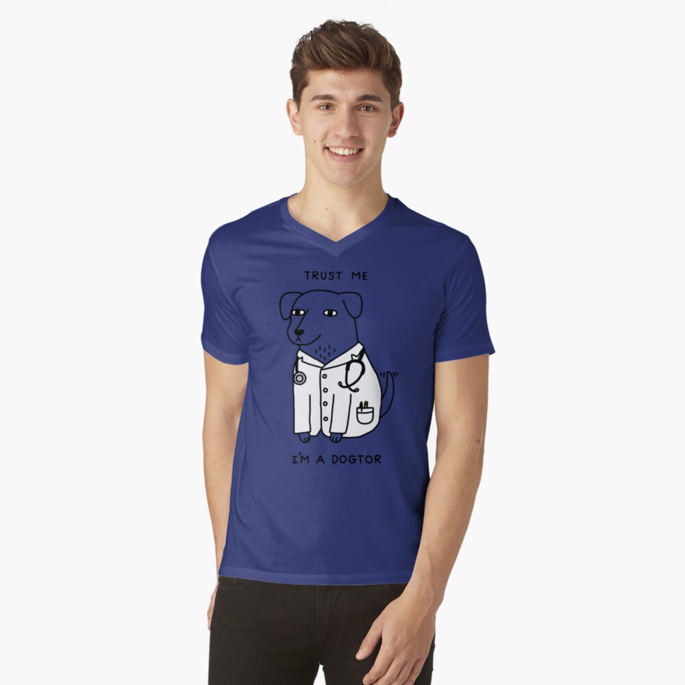 Dogtor V-Neck T-Shirt