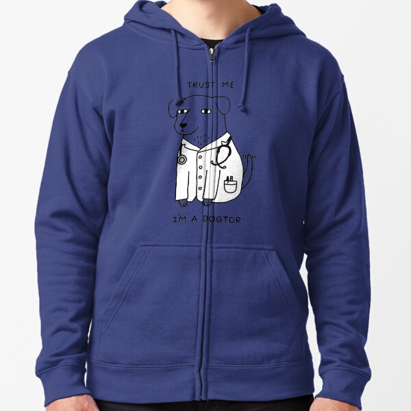 Dogtor Zipped Hoodie