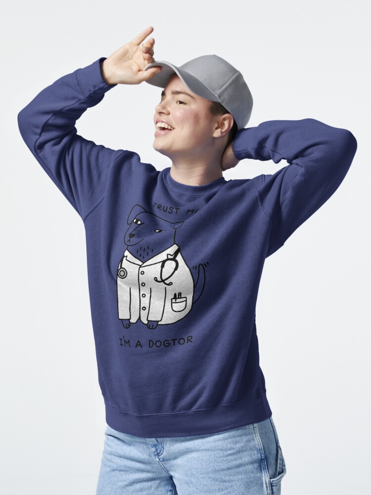 Pullover Sweatshirt, Dogtor designed and sold by obinsun