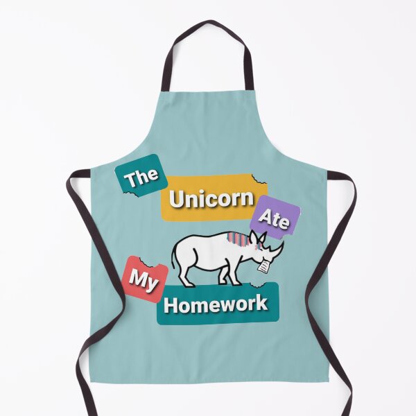 Item preview, El unicornio se comió mi tarea designed and sold by Victorb051285.
