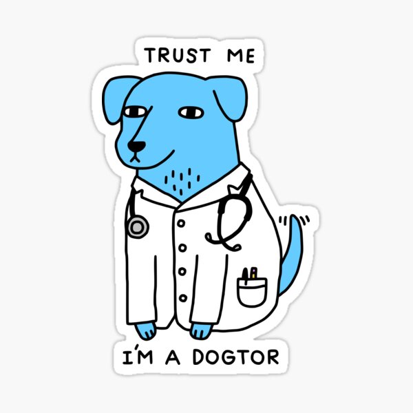 Dogtor Pegatina