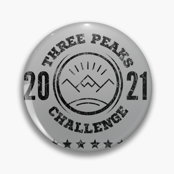 Item preview, 3 Peaks Challenge 2021 - Vintage Retro - PeakBagging - Peak Bagger designed and sold by WonderWear.