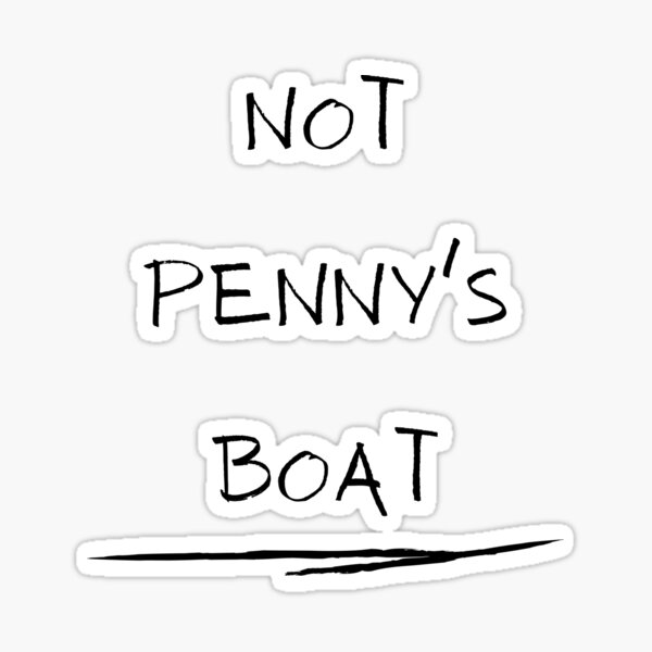 Vista previa del artículo con la obra «No es el barco de Penny», diseñado y vendido por ATB20.