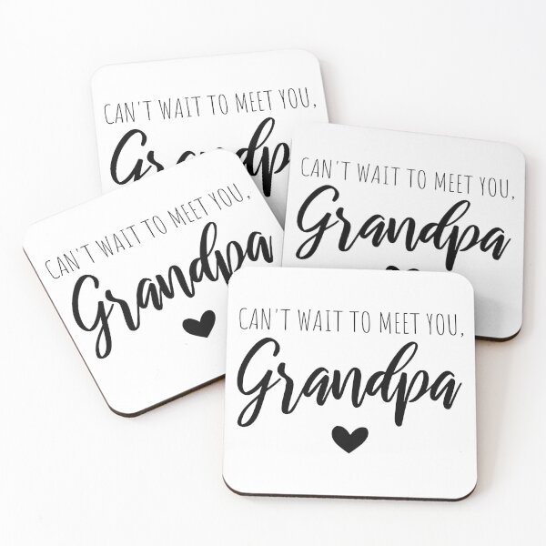 Item preview, Can't wait to meet you, Grandpa designed and sold by Christiane Raab.