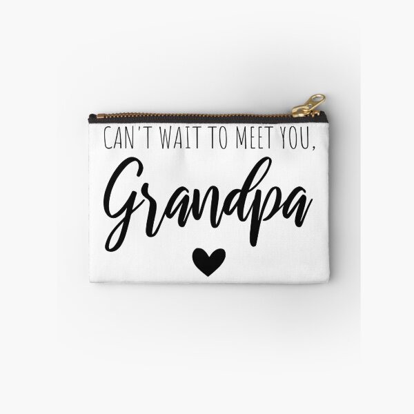 Item preview, Can't wait to meet you, Grandpa designed and sold by Christiane Raab.