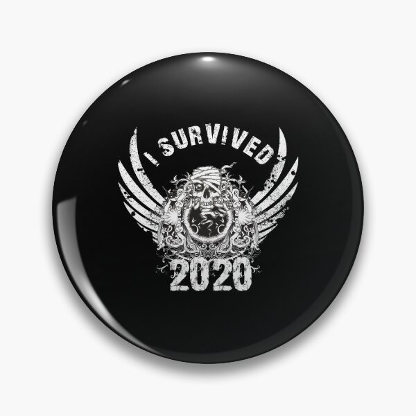 Item preview, I Survived 2020 Skull Quote designed and sold by IZiets.