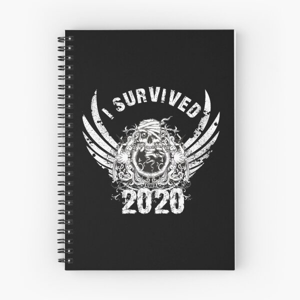 Item preview, I Survived 2020 Skull Quote designed and sold by IZiets.