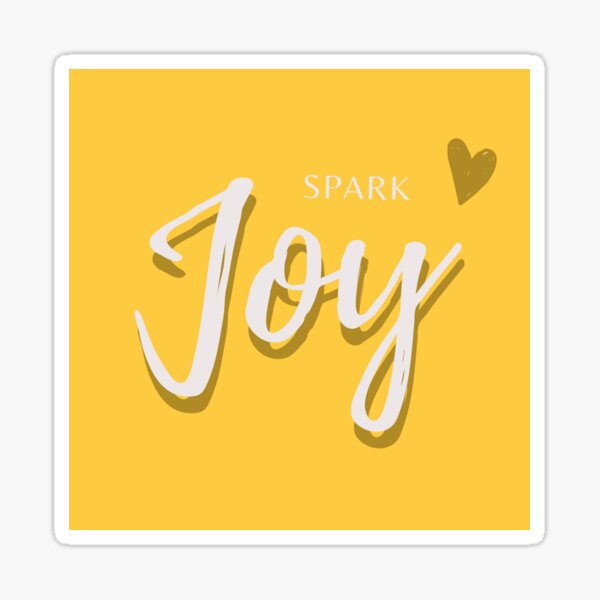 Item preview, Spark Joy designed and sold by Caley Hinkle.