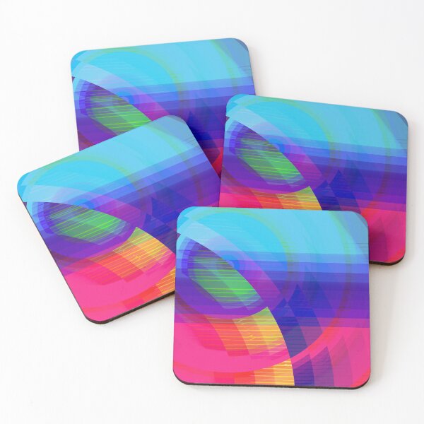 Item preview, Neon Pink Psychedelic trippy  abstract art designed and sold by Thecolorschemer.