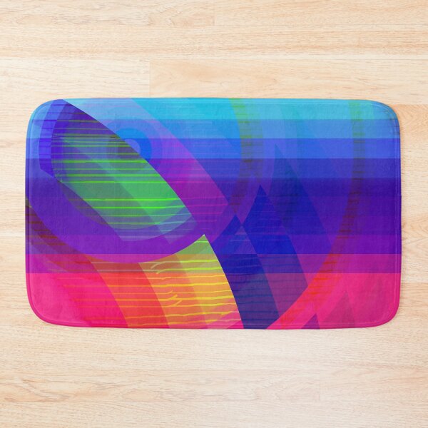 Item preview, Neon Pink Psychedelic trippy  abstract art designed and sold by Thecolorschemer.