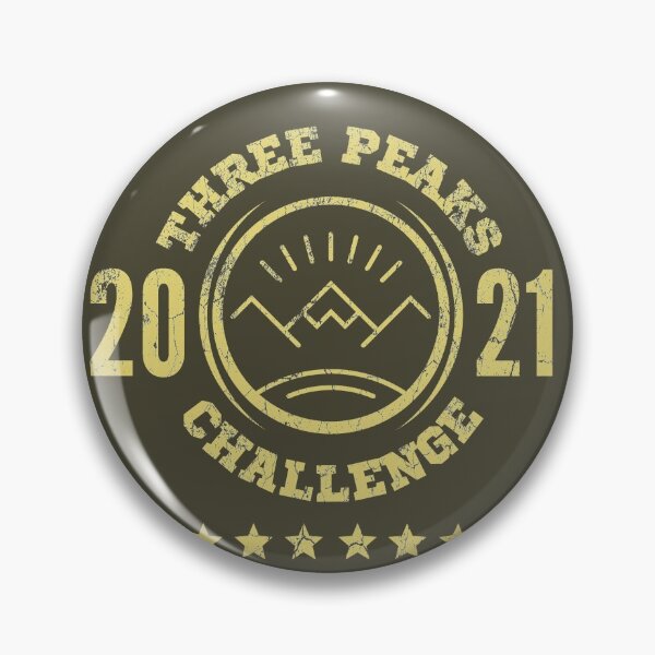 Item preview, 3 Peaks Challenge 2021 - Vintage Retro - PeakBagging - Peak Bagger designed and sold by WonderWear.