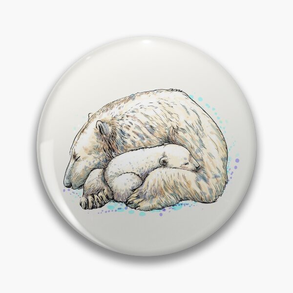 Item preview, Polar Bear with her baby designed and sold by kalud-zoldyck.