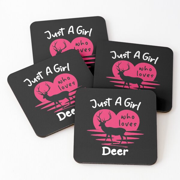 Item preview,  Just a Girl Hwo Loves Deer ,Cute  Design Idea  designed and sold by DESIGNNOUR.