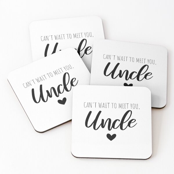 Item preview, Can't wait to meet you, uncle designed and sold by Christiane Raab.