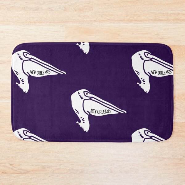Item preview, New Orleans pelican city logo designed and sold by TheWaterBirds.