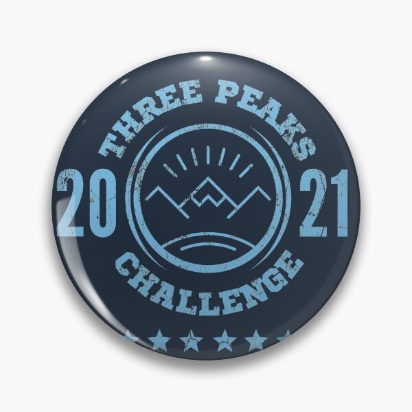 Item preview, 3 Peaks Challenge 2021 - Vintage Retro - PeakBagging - Peak Bagger designed and sold by WonderWear.