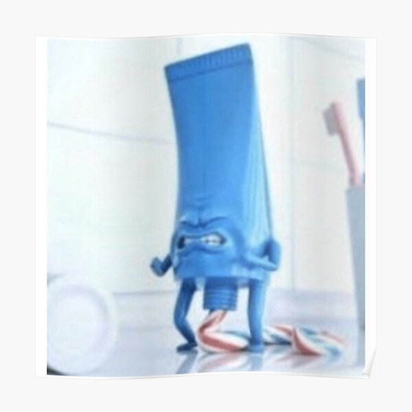 Toothpaste Posters Redbubble