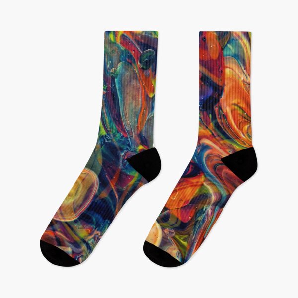 Item preview, Colorful motions Hand Painted Artwork designed and sold by Saraartwork.