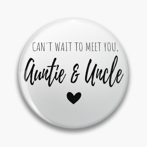 Item preview, Can't wait to meet you, auntie and uncle designed and sold by Christiane Raab.