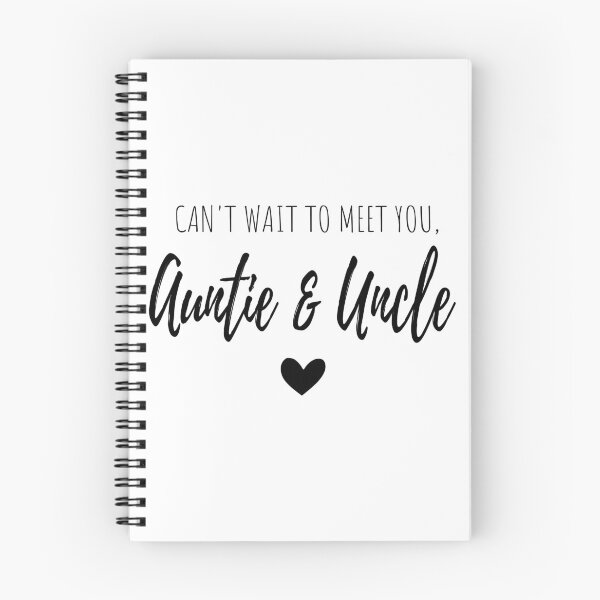 Item preview, Can't wait to meet you, auntie and uncle designed and sold by Christiane Raab.