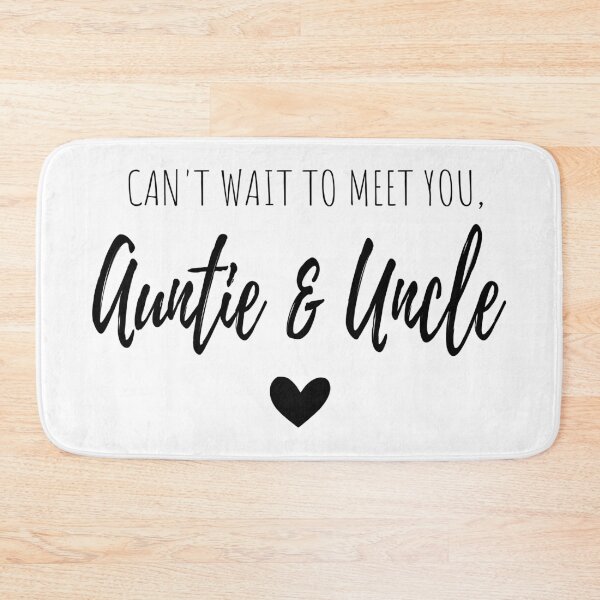 Item preview, Can't wait to meet you, auntie and uncle designed and sold by Christiane Raab.