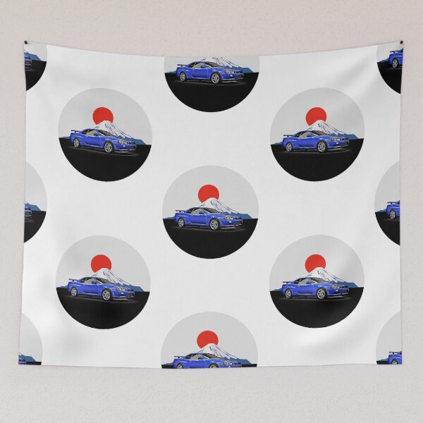 Item preview, R34 GTR Japan Print designed and sold by Auto-Prints.