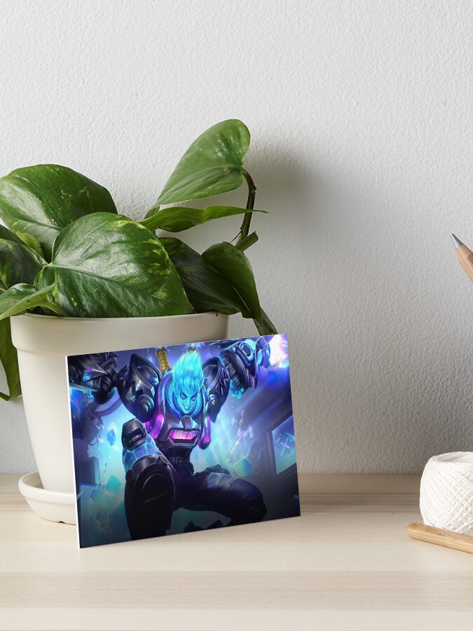 Xborg Tesla Maniac From Mobile Legends Bang Bang Art Board Print By Perfectstuffs Redbubble
