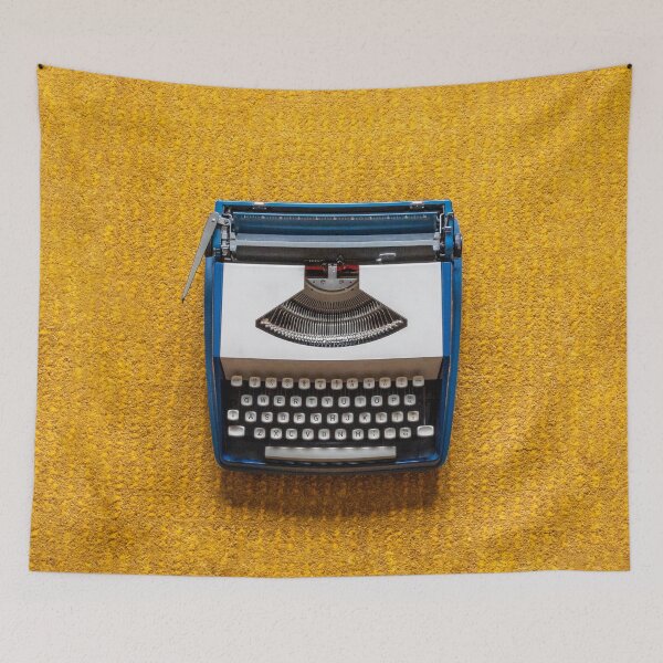 Item preview, Blue and White Typewriter designed and sold by Richard Nixon.