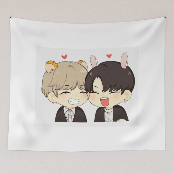 Item preview, Taekook Chibi fanart from BTS designed and sold by Sandra2913.