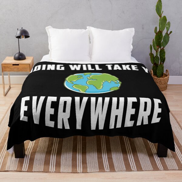 Item preview, Reading Will Take You Everywhere World Book Lover Print Tshirt Sticker designed and sold by gamerzemporium.