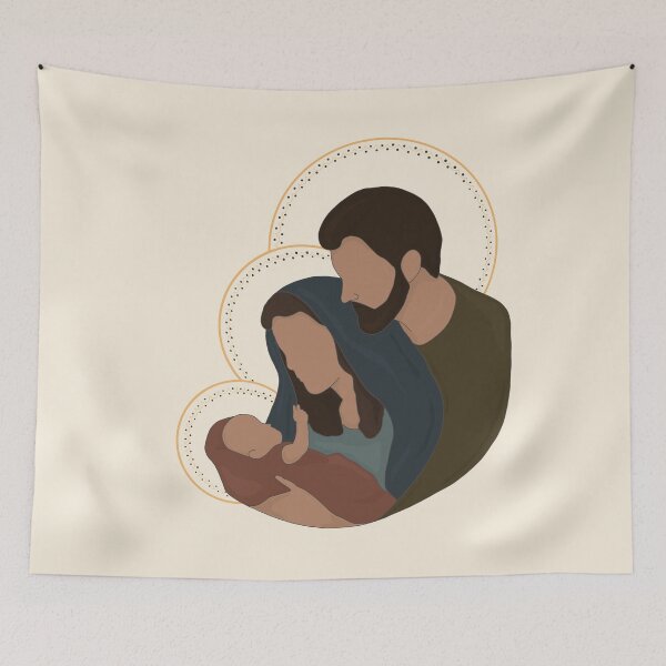 Aperçu de l'œuvre La Sainte Famille créée et vendue par Hannah Weaver.