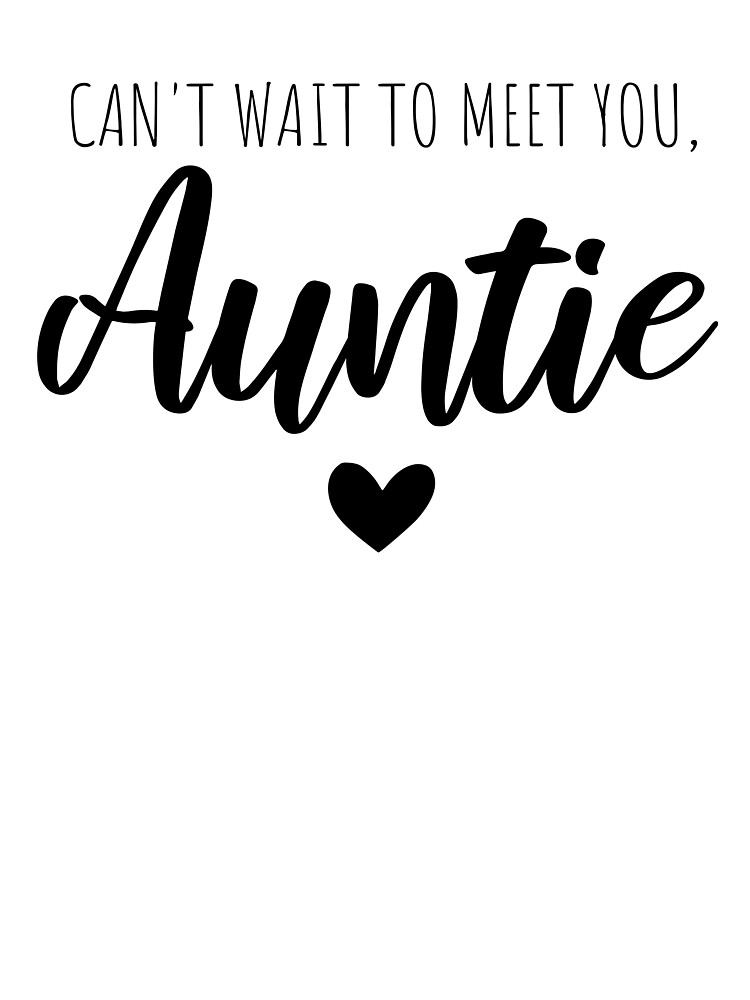 Hi Auntie I can't wait to meet you Coming Soon baby onesie surprise sister birth  pregnancy announcement 0-3 months 