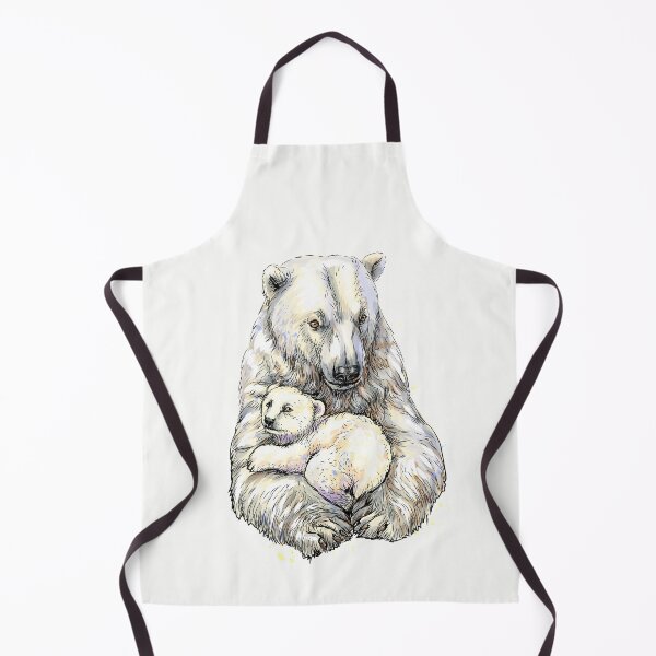 Item preview, Polar Bear with her baby designed and sold by kalud-zoldyck.