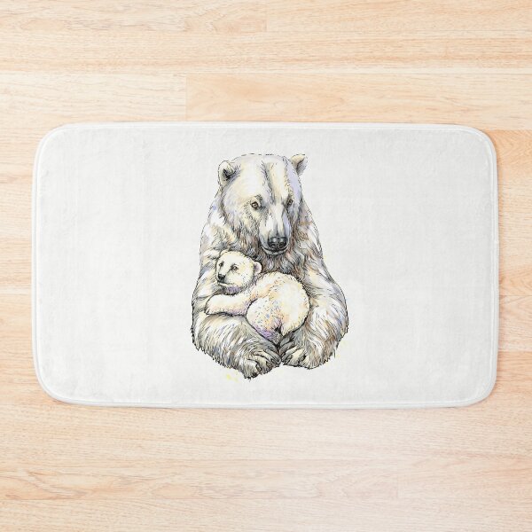 Item preview, Polar Bear with her baby designed and sold by kalud-zoldyck.