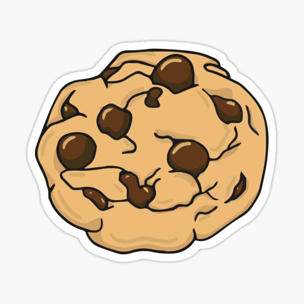 Cookies Assorted Stickers - 5 Pack (Colors Vary) 