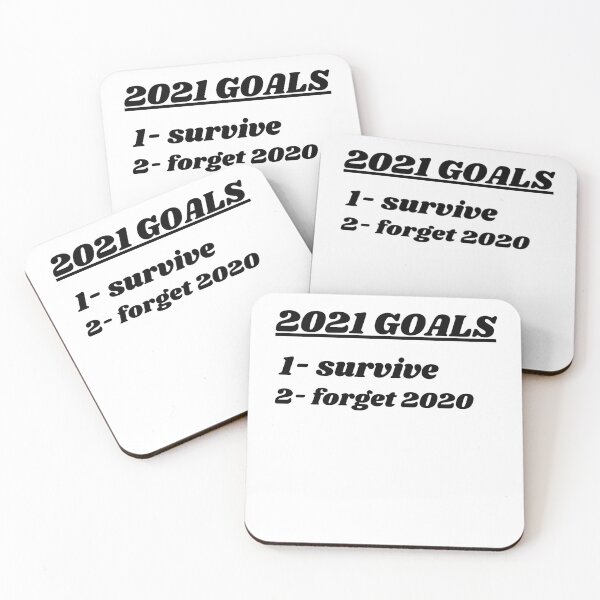 Item preview, 2021 goals, Survive and forget 2020 designed and sold by YourgiftShop.