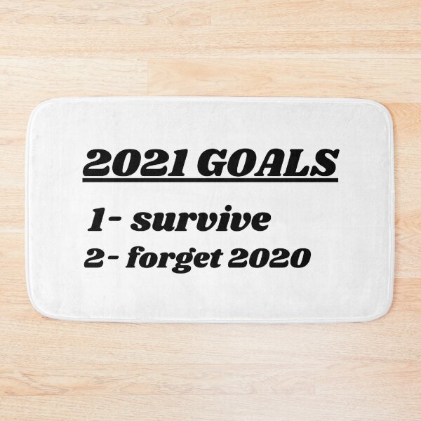 Item preview, 2021 goals, Survive and forget 2020 designed and sold by YourgiftShop.
