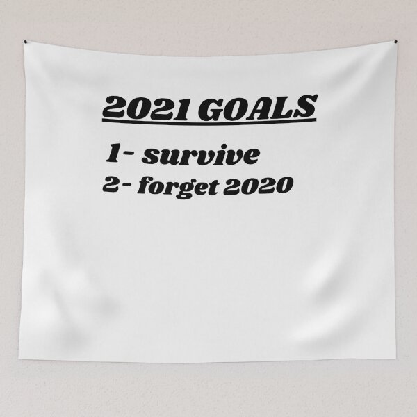 Item preview, 2021 goals, Survive and forget 2020 designed and sold by YourgiftShop.