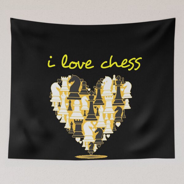 Item preview,  i love chess designed and sold by Jesar.