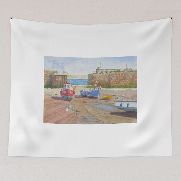 Item preview, "Tide's Out" - Newquay Harbour, Cornwall designed and sold by timsmith.
