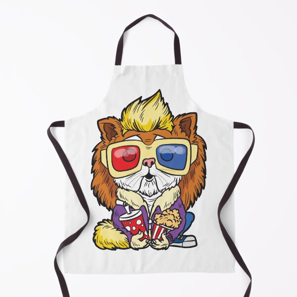Item preview, Persian Cat Wearing 3 D Glasses designed and sold by Moonpie90.