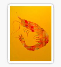 Happy Shrimp Sticker